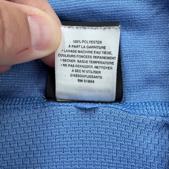 Vintage Patagonia Capilene 1/4 Zip Pullover Womens L Blue Base Layer Made In USA - Picture 6 of 16